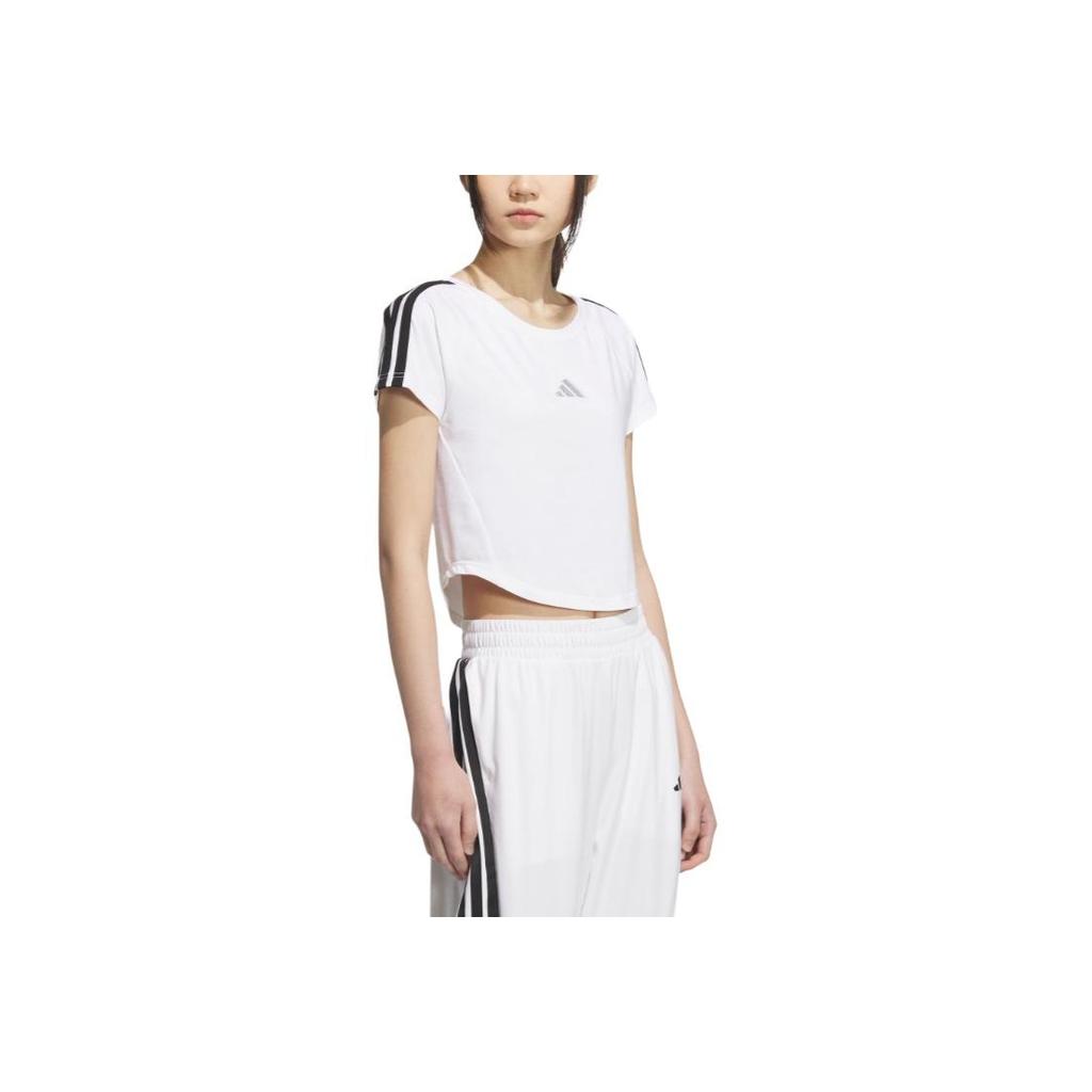 Adidas Story Baby Sports Casual Round Neck Short Sleeve T-Shirt Baby T-Shirt KB7752