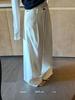 Thirteen Rows Kapok Early Spring Loose Drape Drawstring Slimming Casual Long Pants