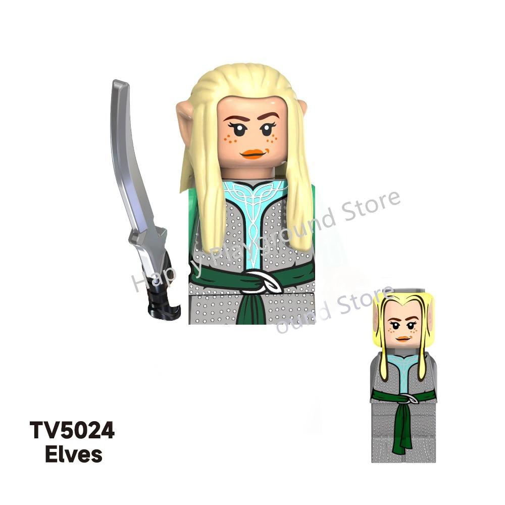 New Lord Rings Mini Figure Model Elves Orcs Army Gandalf Saruman Game Thrones Action Figure Building Blocks Kids Toys Gifts