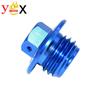 KLX 250 Motorcycle CNC Oil Filler Plug Cap Decorative Screw For KAWASAKI KLX250 ES RS 1993-2020 D-TRACKER 1998-16 KLX300R 97-20