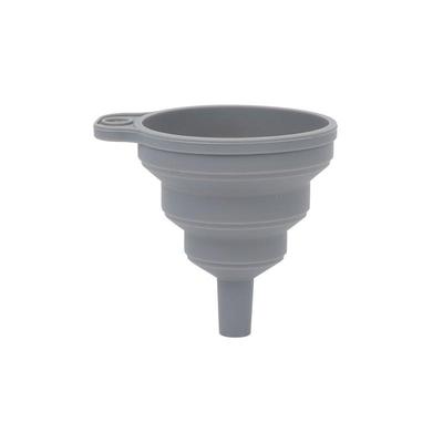 The Silicone Funnel Is Foldable, Large Subpackaged Oil Leak Food Grade Kitchen Filter Retractable Mini and Small