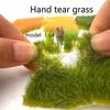 1,2 cm Simulationsrasen Rasenmodell Grasbüschel Pflanze Vegetation Plattform Dekor DIY Sandtisch/Eisenbahn/Gartenszenerie 1 Box