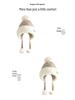 Kids' Knit Pom-Pom Hat: Warm, Windproof, Thickened for Autumn and Winter