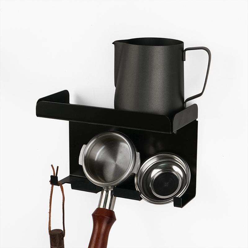 Bar Coffee Utensil Storage Rack, Coffee Handle Multifunctional Storage Rack, Powder Hammer, Powder Distributor Storage-T02C