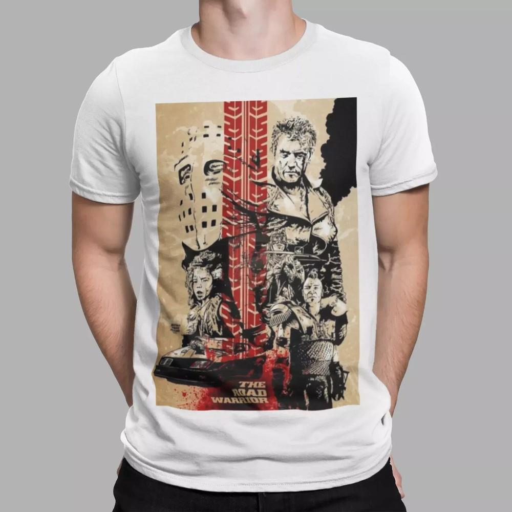 

Mad Max T-Shirt Road Warrior Tee Gift 70s 80s Retro Iconic UK Unisex T-Shirt S