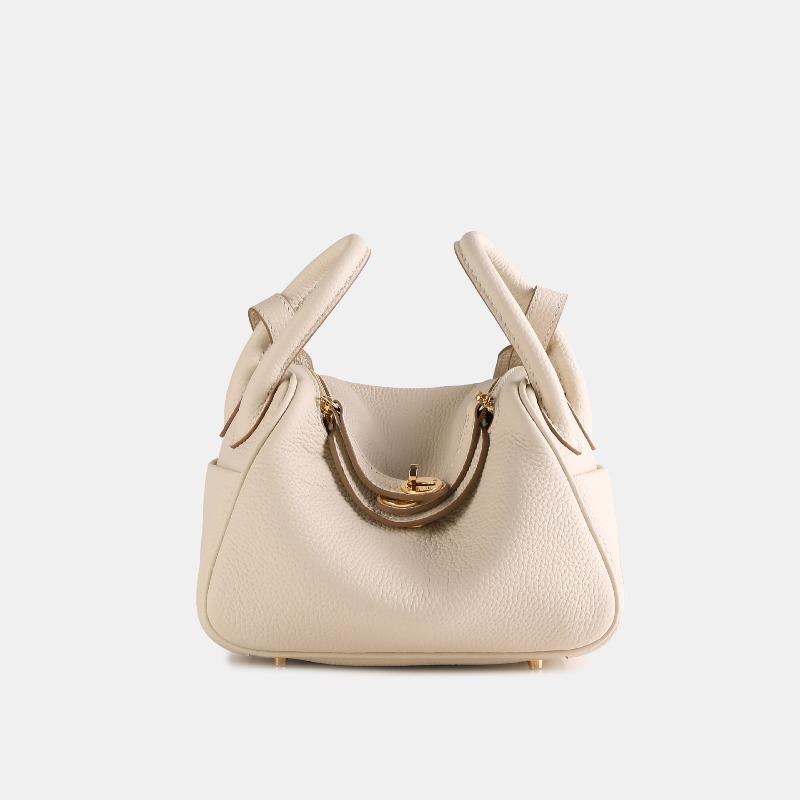 New Mini Cowhide Doctor Bag, Genuine Leather Women's Bag, Trendy Shoulder Oblique Span, Portable Pillow, Medicine Bag.