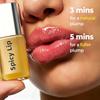 Gloss repulpant pour lèvres épicé pour des lèvres pleines