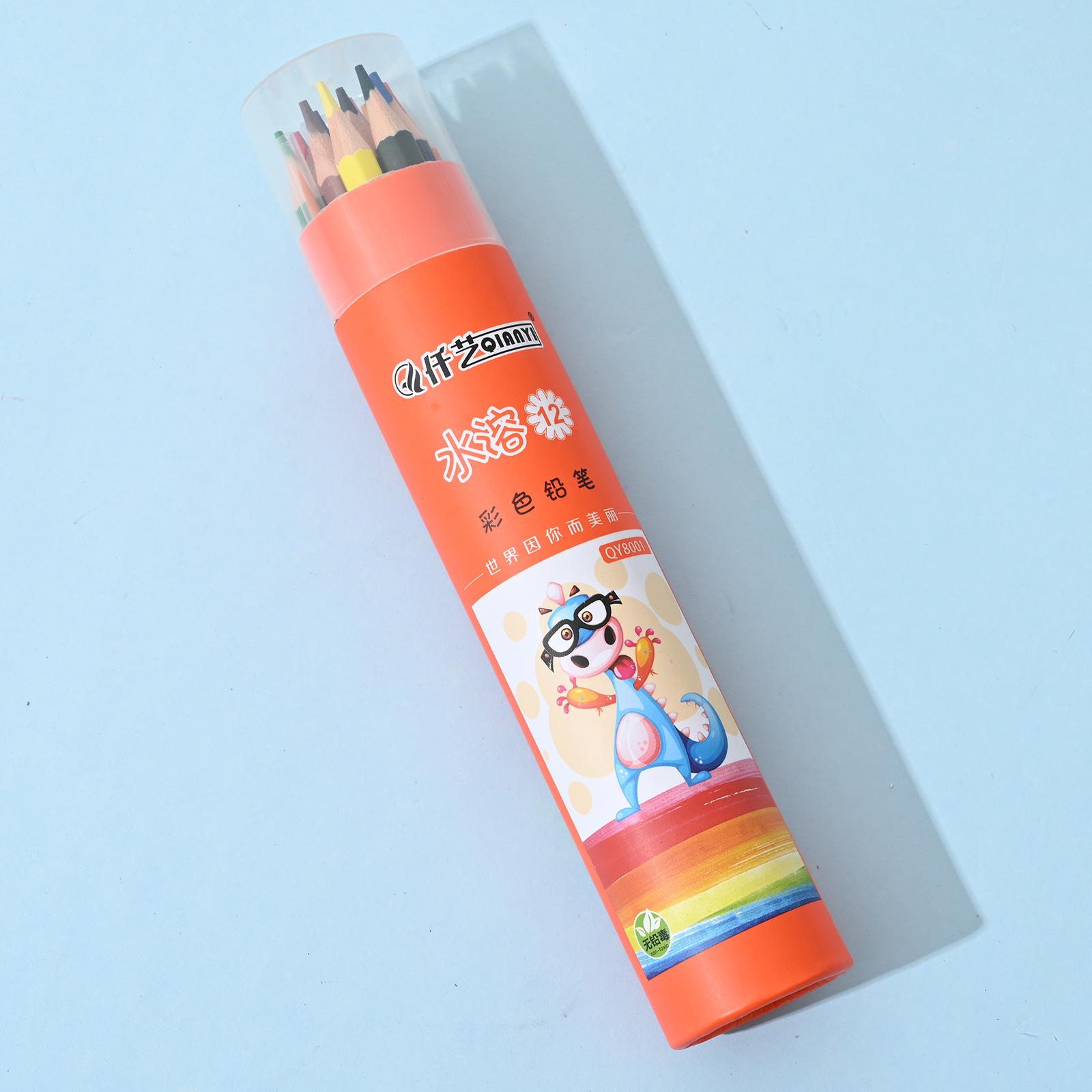 

Цветные карандаши Qianyi: 180 масляных и 72 водорастворимых цветных карандаша для начинающих и детей 3B