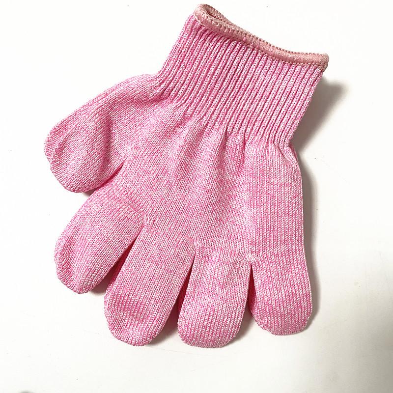 Level 5 Cut-Resistant HPPE Children's Gloves for Kitchen Safety, Multi-Color Options