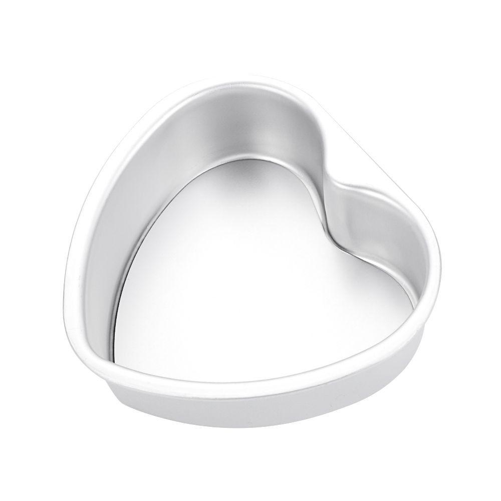 Husholdning Hjem&Kjøkken Cheesecake Bakeform Kakebrett Anodisert Aluminium Hjerteformet Kakeform