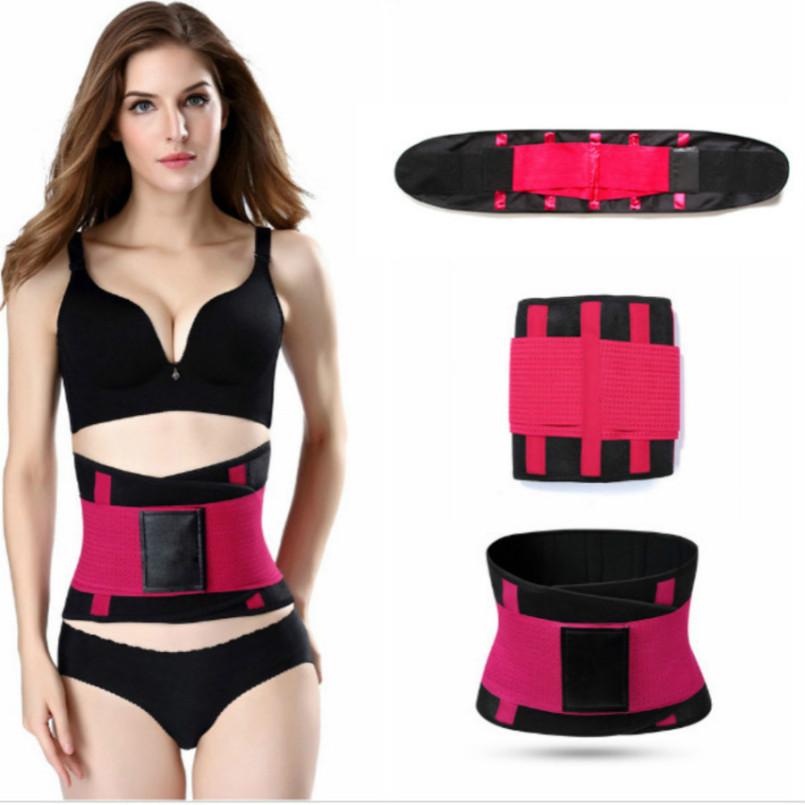 Womens Shaper Unisex Waist Cincher Trimmer Tummy Slimming Belt Body Shapers Latex Waist Trainer