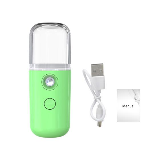 Mini Travel Steamer Ασύρματο Ελαφρύ φορητό φορητό ατμομάγειρα USB για εύκολη αναπλήρωση μικροσωματιδίων Mist Skin ενυδάτωση