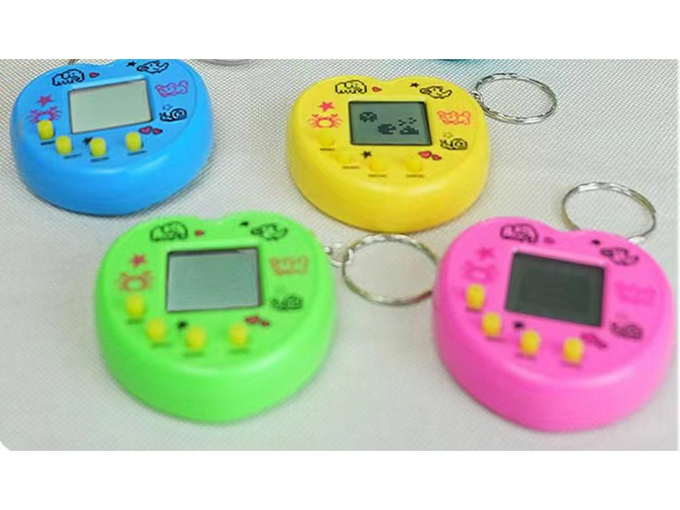 

Mini Virtual Pet Keychain Game: Interactive Electronic Pendant Toy