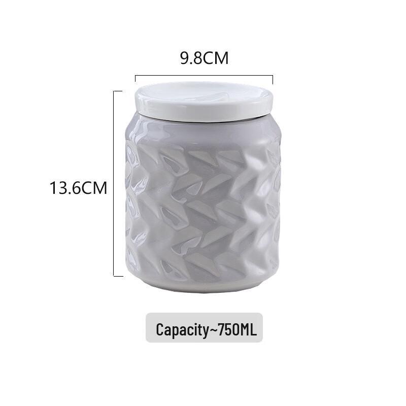 ZISIZ Ceramic Sealed Food Storage Jar