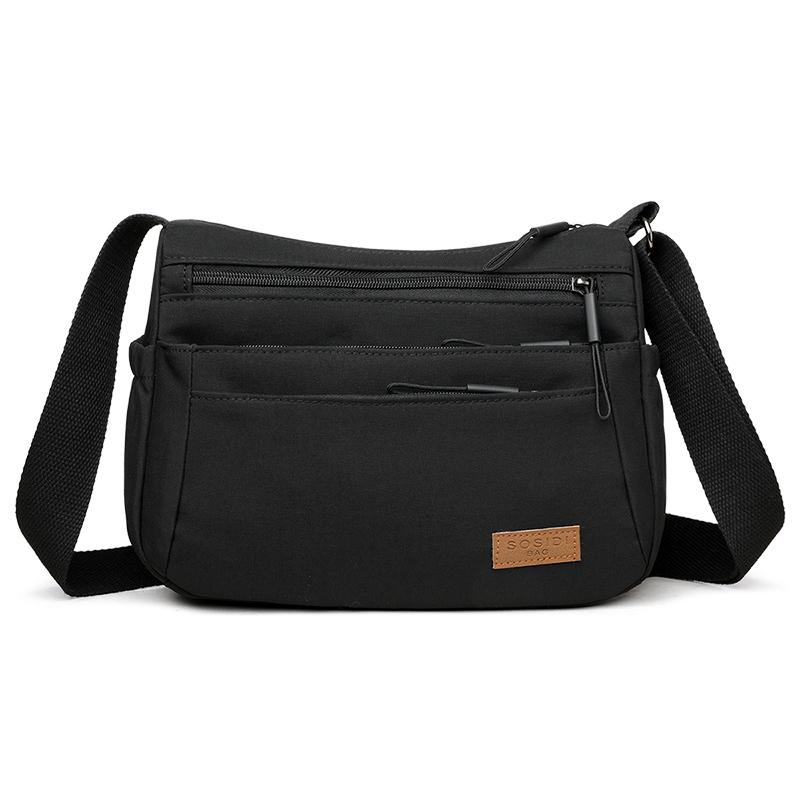 Damen Leichte Mehrschichtige Umhängetasche - Stilvolle & Schlichte Einzelne Schulterhandtasche für Pendler-Mütter