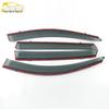 3D Stainless Steel Rain Deflector Trim for Cowin X5: 17 Models Compatible - Bright Strip PC Plastic Shield