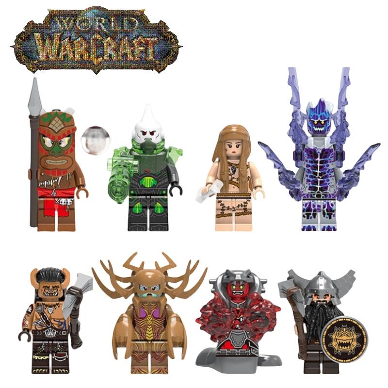 X0285 Evil Dwarf Mechanical Virus Soldier Building Blocks Toy Diy Abs Material Non-electric