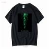 The Matrix Movie T Shirt Poster Retro 90s Classic Art Heavy Cotton Vintage Washed Stylish Top For Everyday Wear Slightly Unisex