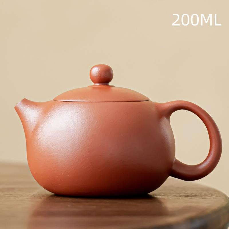 Yixing Teapot Tea Pot Filter Xishi Pot Beauties Handmade Purple Clay Teaware Drinkware Set Drink Puer Tea Ceremony