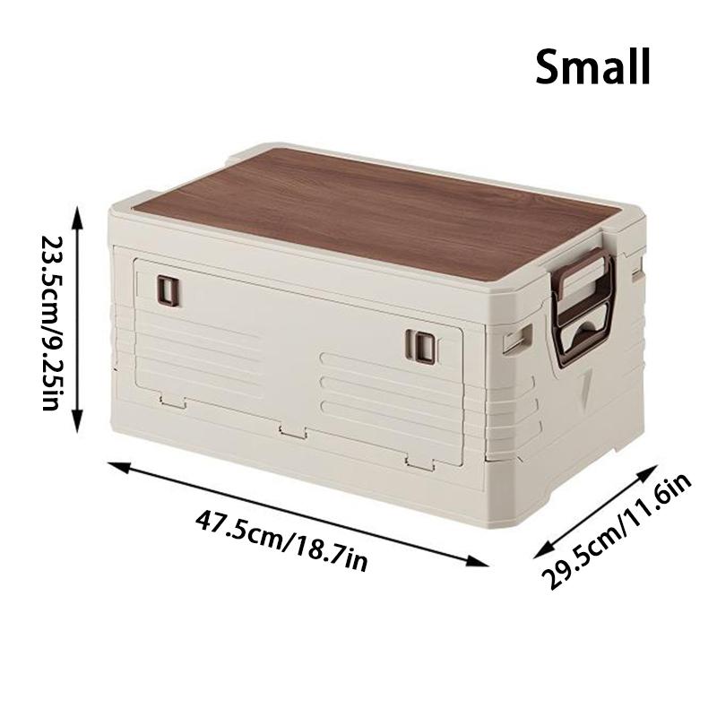 1 Piece Covered Storage Box, Car Trunk Organizer, Outdoor Camping Storage Box, Household Bedding And Clothing Organizer.