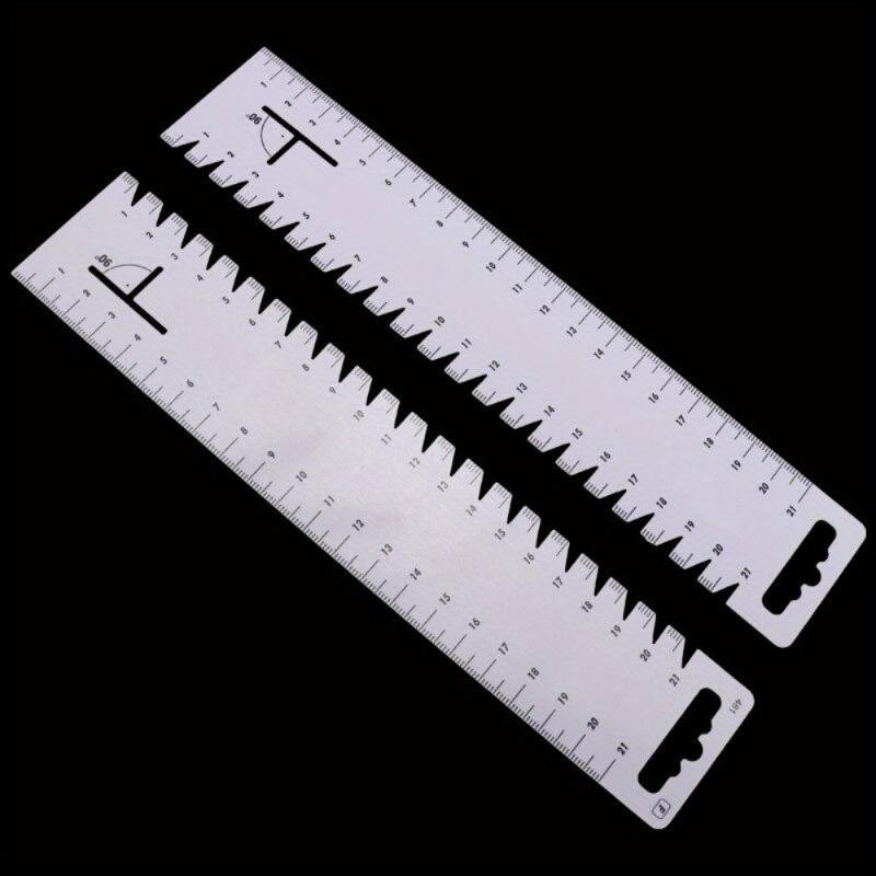 DIY Sewing Patchwork Ruler Ultrathin Soft 21cm Sewing Tools Accessories Quilting Tools Handmade