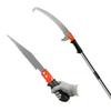 Yousheng Tree Pruner Pole Saw Manual Telescopic Pole Saw Extendable Tree Pruning Saw with Telescopic Extension Pole for High Tree Branch Repair