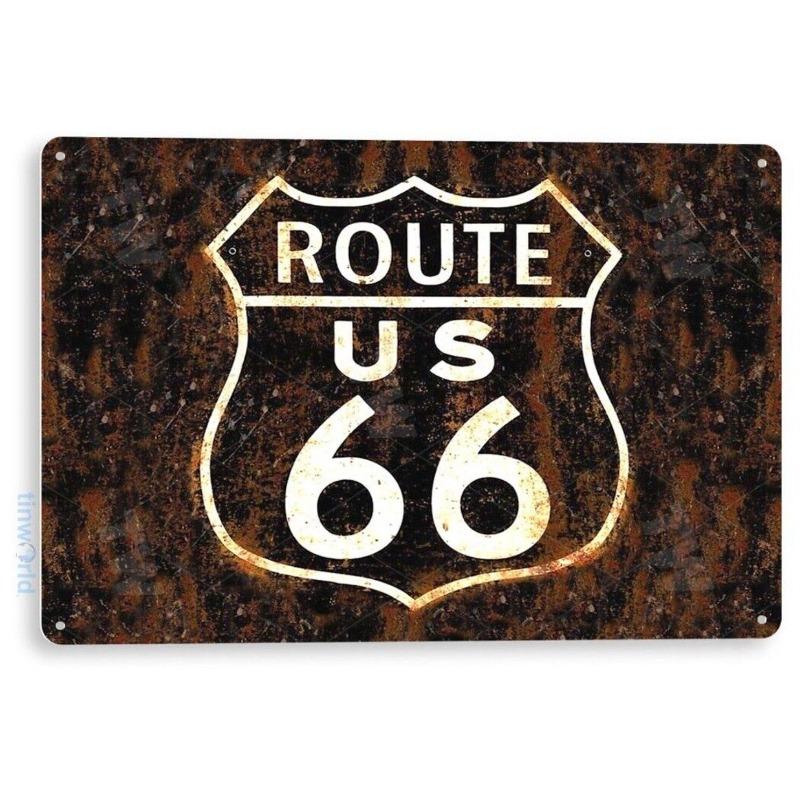 Vintage Metal Tin Sign Kitchen Bar Cafe Wall Decor