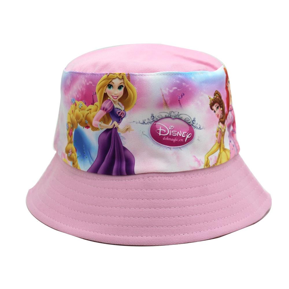 Cartoon Kids Fishing Hat With Sun Protection In Cars Stitch Spiderman And More!