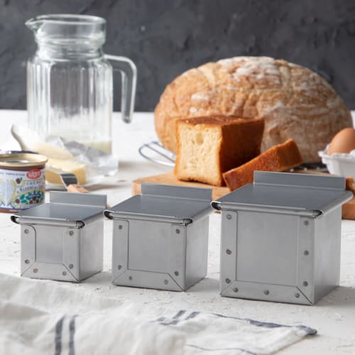 Endo Shoji Bread Mold, Commercial Use, New Type, with Lid, 5cm, Ulster, Made in Japan, WSY1801