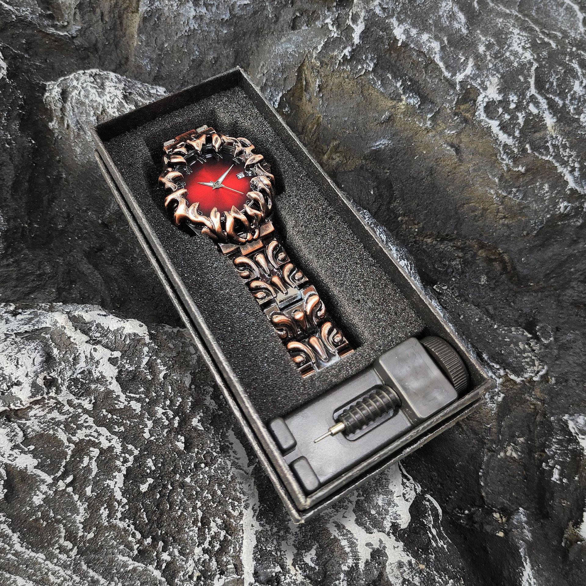 

Millennium Y2K Alien Claw Alabaster Waterproof Quartz Wristwatch, European & American Style