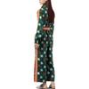 GUCCI Long Sleeved Dress Women's Green 735085-XJFBV-3343