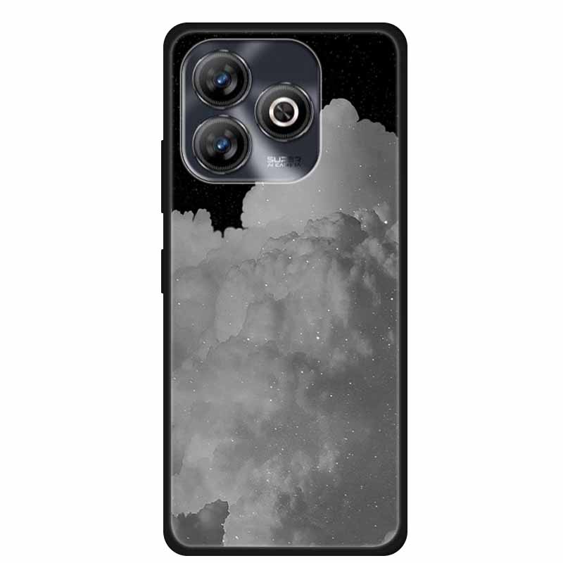 Pro ZTE BLADE A75 4G Pouzdro Zvířata Měkký Silikon TPU Pouzdra na Telefon Zadní Kryt Pro ZTE BLADEA75 Nárazuvzdorný Vlk Ochranný Cool Coque