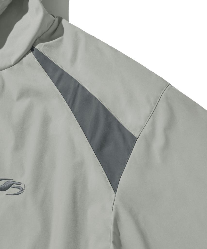 Filluminate Taslan Windtaker Jacket - Light Grey