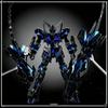 HG 1/144 Galvanické pokovování Jednorožec Destruction Mode Phoenix Anime Montážní modelová sada s pohyblivým kloubem, robot, akční figurka