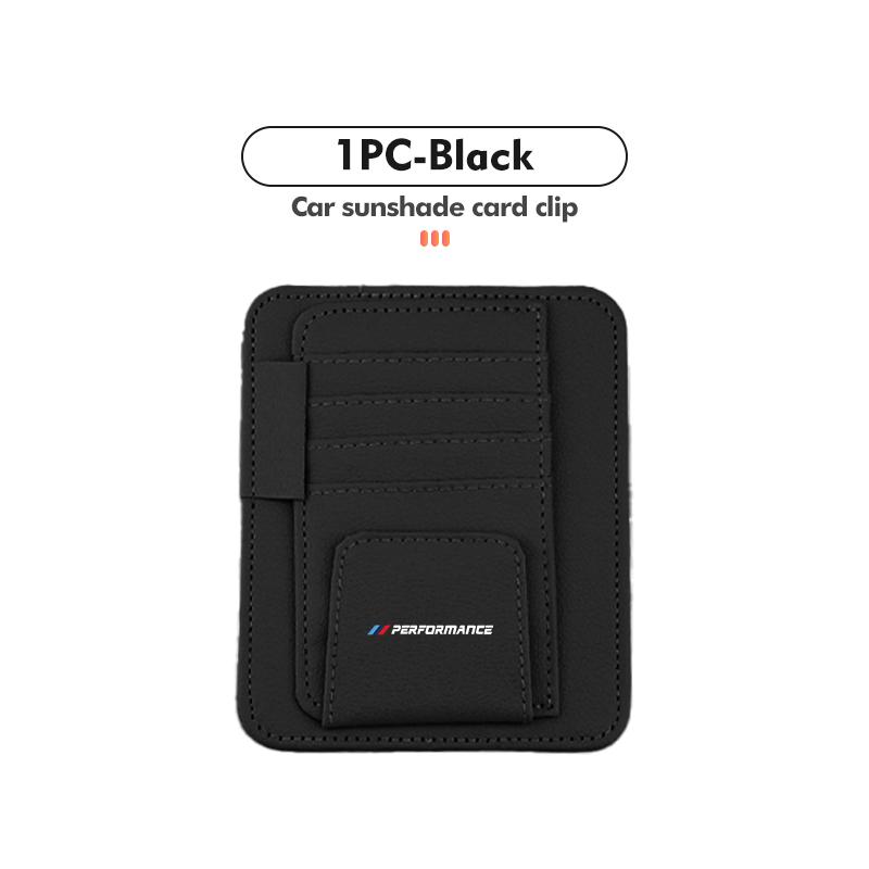 XKUGH1 For BMW New 2025 For BMW Car Sunshade Card Package Holder Sunglasses Ticket Card Clip Accessory X1 X3 X5 E39 E46 E90 F20 E60 F30
