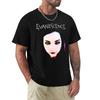 Evanescence Amy Lee Vintage Rock Gothic Style Tshirt Breathable Basic Cotton Tshirt