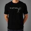 Kein Golf Heute T-Shirt: Trauriger Stickman Golf-Liebhaber T-Shirt – 100% Baumwolle Unisex Oberteil