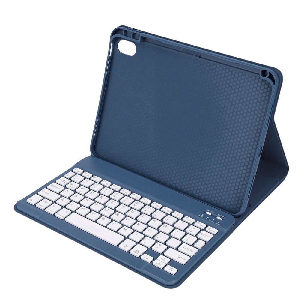 Tablet Case with Keyboard Fit for IOS Tablet 11th 11in 10th Gen 10.9in 7 Color Backlit Wireless Detachable Keyboard