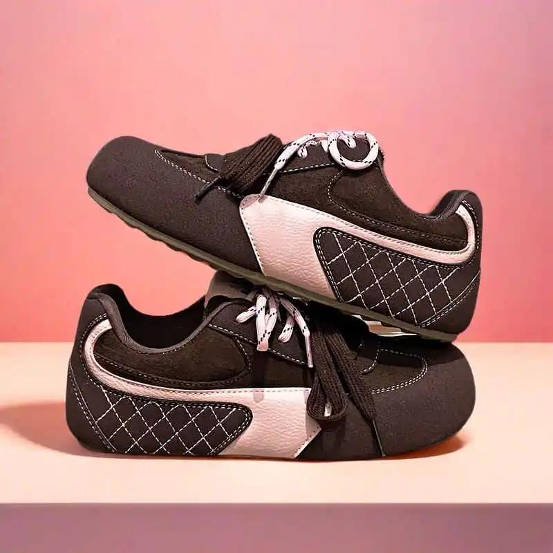 Fashion Key Height Big Sole Female Shoes Women's Boots Without Heel Long Sneakers Sports New Year's High Brand School Novelties
