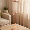 Tangletangle-Resistant Rotating Jewelry Organizer Rose Gold Display