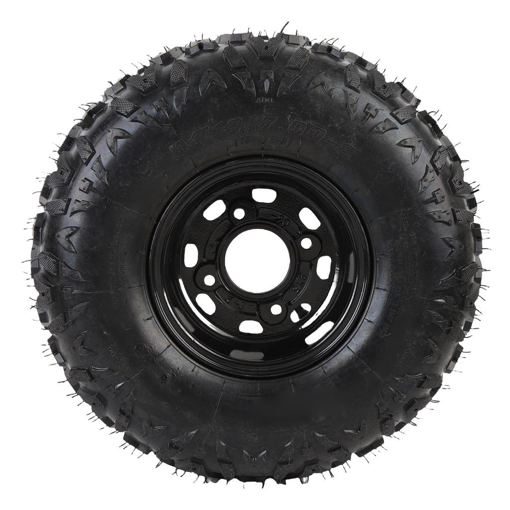 19x78 Framhjulsdäck med Fälg Gummi 6PR Lags Förbättrad Dragkraft för ATV UTV Go-kart Golfbil