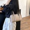 Large Capacity Brown Bowling Handbags Women's Shoulder Bags Retro Korean INS Style Autumn Winter New 2026 Fashiable Trend Bags