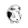 New Fashion Cartoon Animal Owl Fish Butterfly Shell Bird Bead Charms Fit Bracelets for Women DIY Jewelry Accessories
