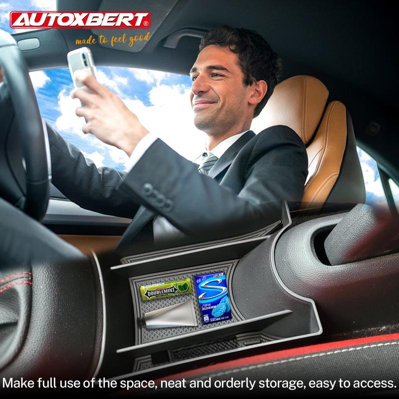 For VW UP GTI e-UP Seat Mii Skoda Citigo 2013- Center Console Armrest Box Storage Organizer Tray with Improved Design