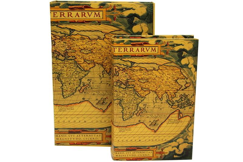 

Книга-карта в коробке, набор из 2 шт.