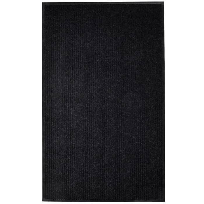 Paillasson - vidaXL - 117x220 cm - Antidérapant - PVC - Noir
