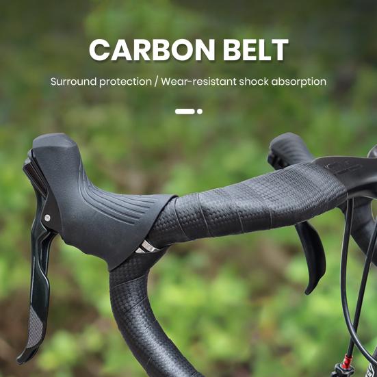 1 Set verschleißfester, rutschfester Lenkerschutz, einfache Installation, MTB-Fahrradband, Fahrradzubehör, Griffwickel