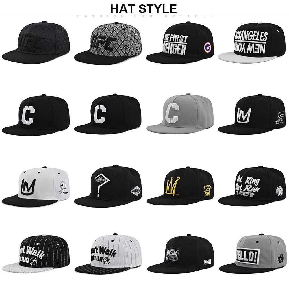 Hip-Hop Bestickte Baseballkappe Verstellbarer Sonnenschutz Atmungsaktive Mütze Für Jugendliche