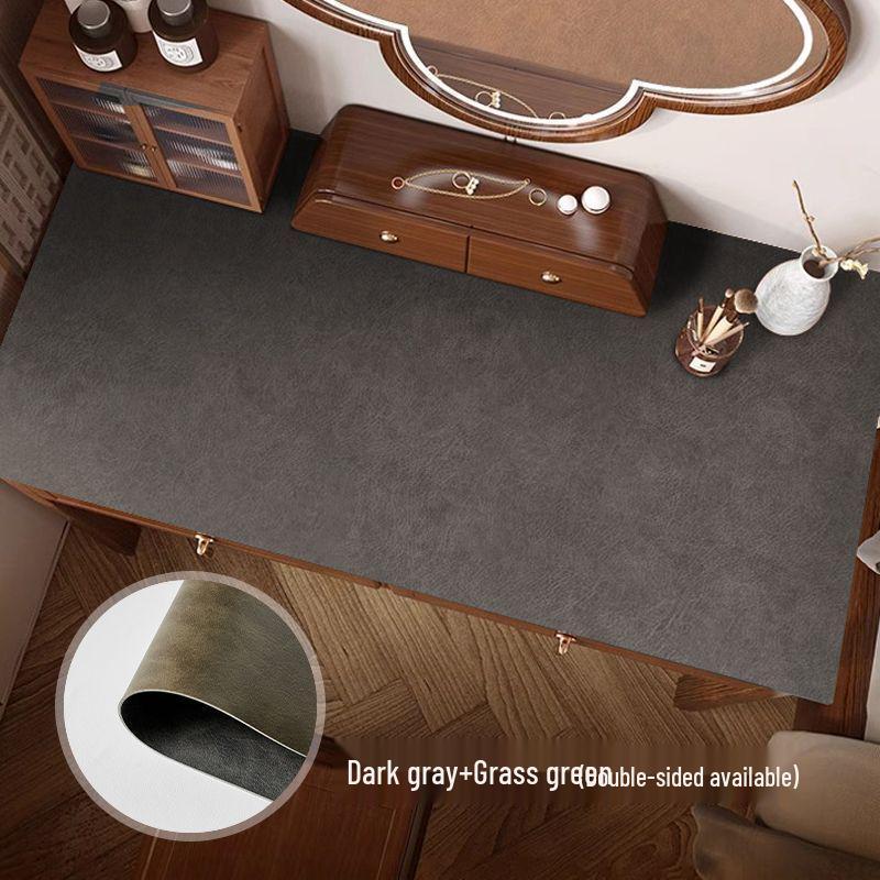 Luxurious Cowhide Desk Pad - Retro High-End Notebook Writing Surface