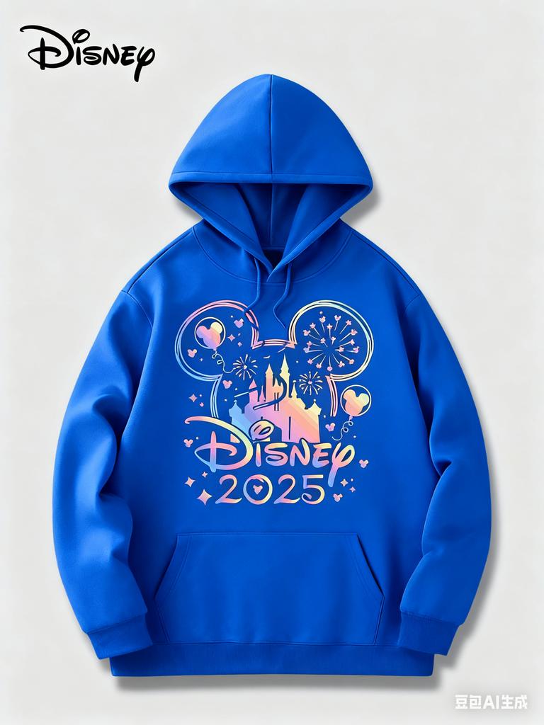 Disney Trip 2025 Fall/Winter Hoodies Disney Family Vacation 2025 Pullover Disneyland Trip Tops Unisex Adults &Children Hoodies